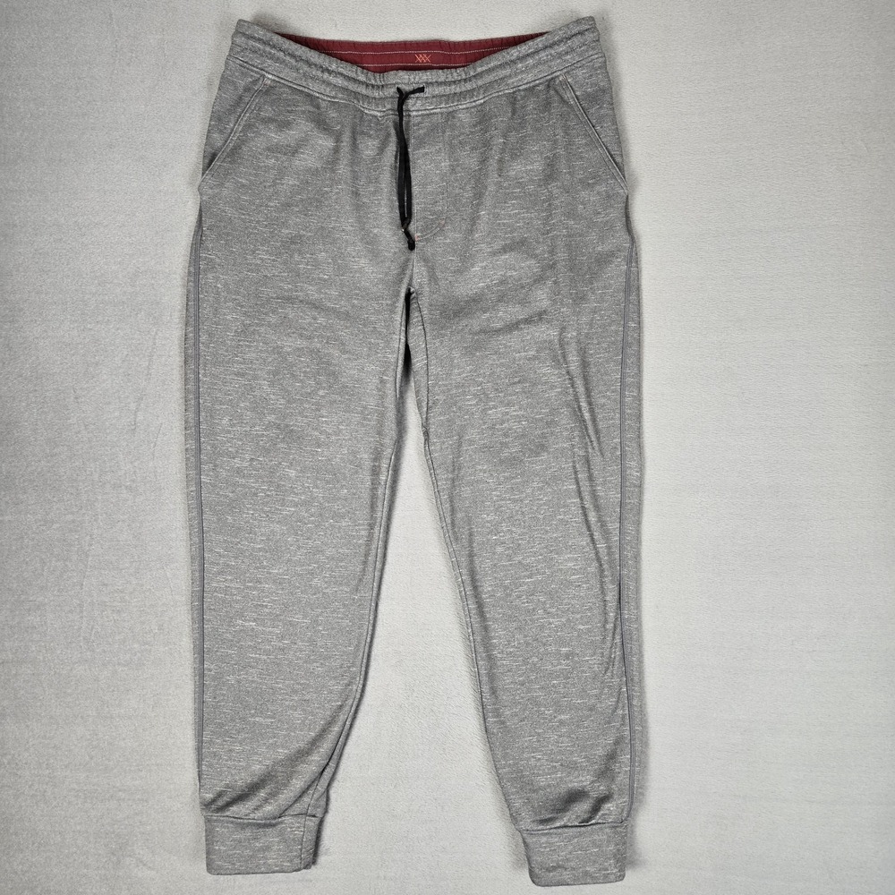 Rhone Pants Mens 36x28 Heather Gray Jogger‎ Pockets Stretch Performance Gym